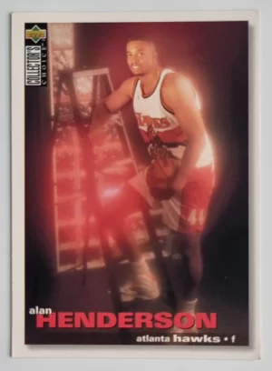 1995-96 Collector's Choice International French II #1 Alan Henderson