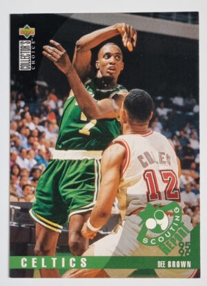 1995-96 Collector's Choice International French II #112 Dee Brown SR