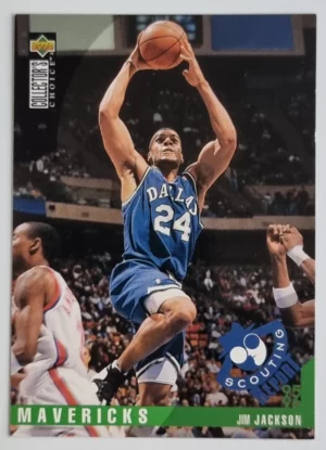 1995-96 Collector's Choice International French II #116 Jim Jackson SR
