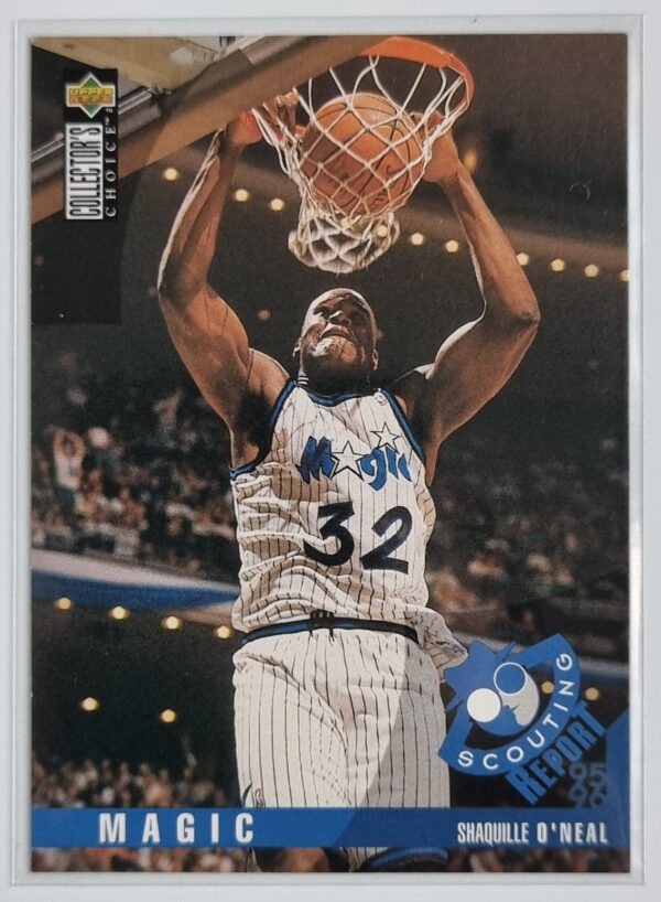 1995-96 Collector's Choice International French II #129 Shaquille O'Neal SR