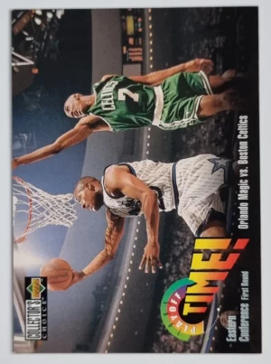 1995-96 Collector's Choice International French II #140 Nick Anderson/Dee Brown PT