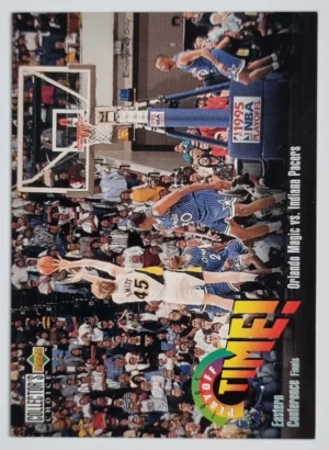 1995-96 Collector's Choice International French II #152 Rik Smits PT