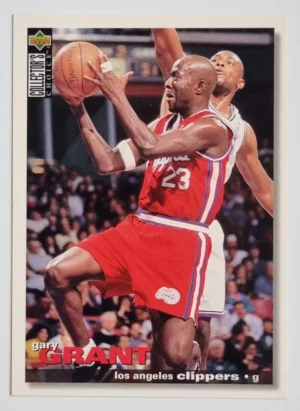 1995-96 Collector's Choice International French II #50 Gary Grant