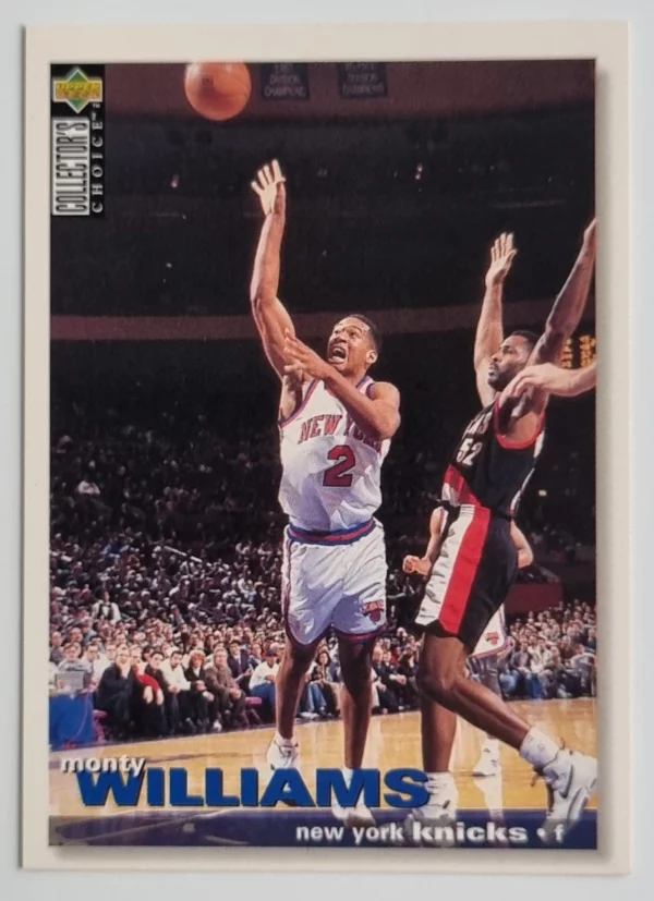 1995-96 Collector's Choice International French II #65 Monty Williams