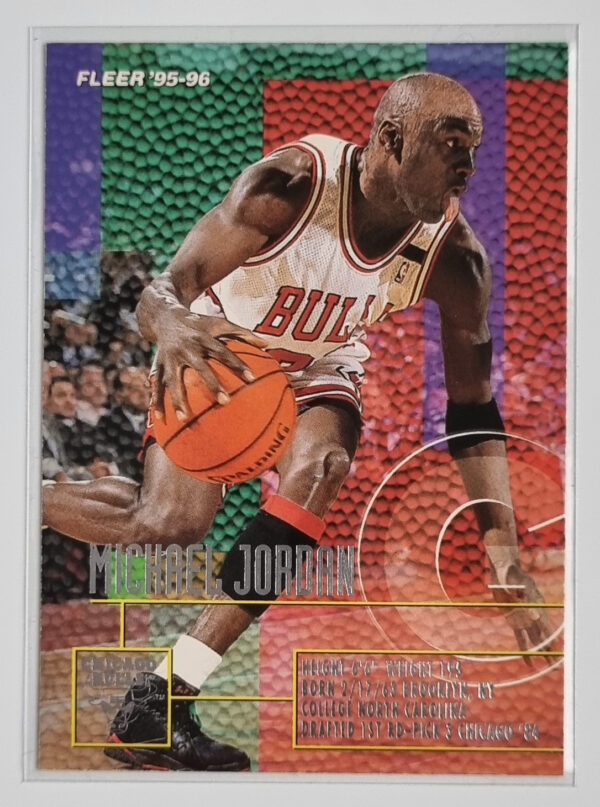 1995-96 Fleer European #22 Michael Jordan