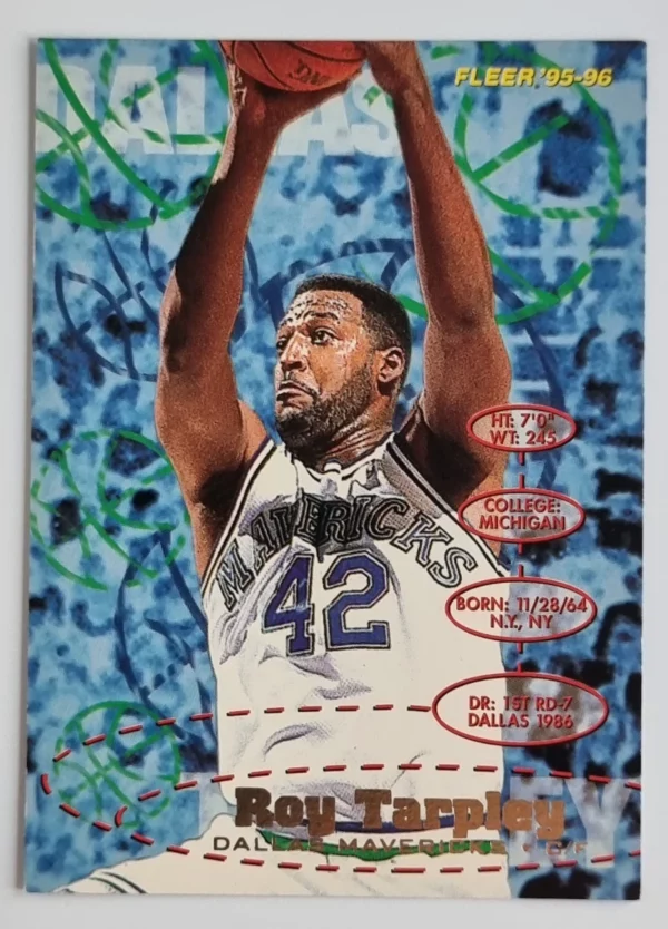 1995-96 Fleer European #39 Roy Tarpley