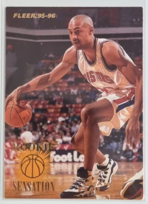1995-96 Fleer European #211 Grant Hill RS
