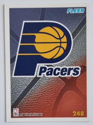 1995-96 Fleer European #248 Indiana Pacers Logo