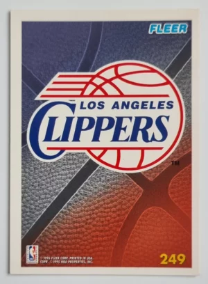 1995-96 Fleer European #249 Los Angeles Clippers Logo