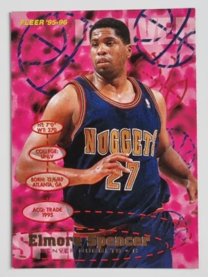 1995-96 Fleer European #286 Elmore Spencer