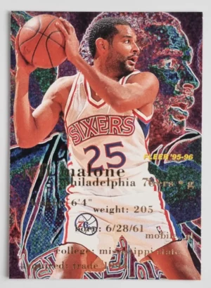 1995-96 Fleer European #313 Jeff Malone