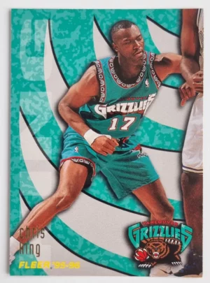 1995-96 Fleer European #345 Chris King ET