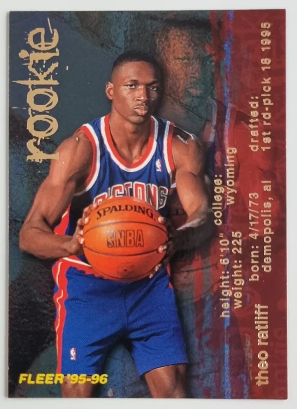1995-96 Fleer European #373 Theo Ratliff