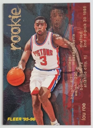 1995-96 Fleer European #376 Lou Roe