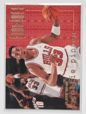 1995-96 Fleer European #485 Scottie Pippen EE