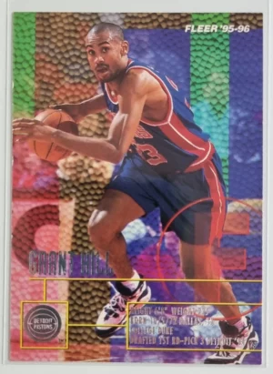 1995-96 Fleer European #51 Grant Hill