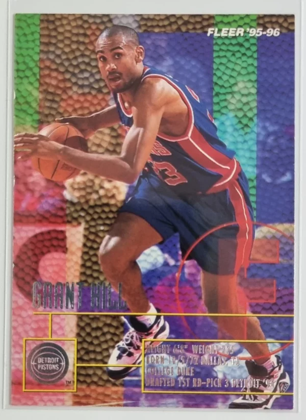 1995-96 Fleer European #51 Grant Hill