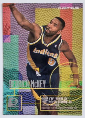 1995-96 Fleer European #75 Derrick McKey