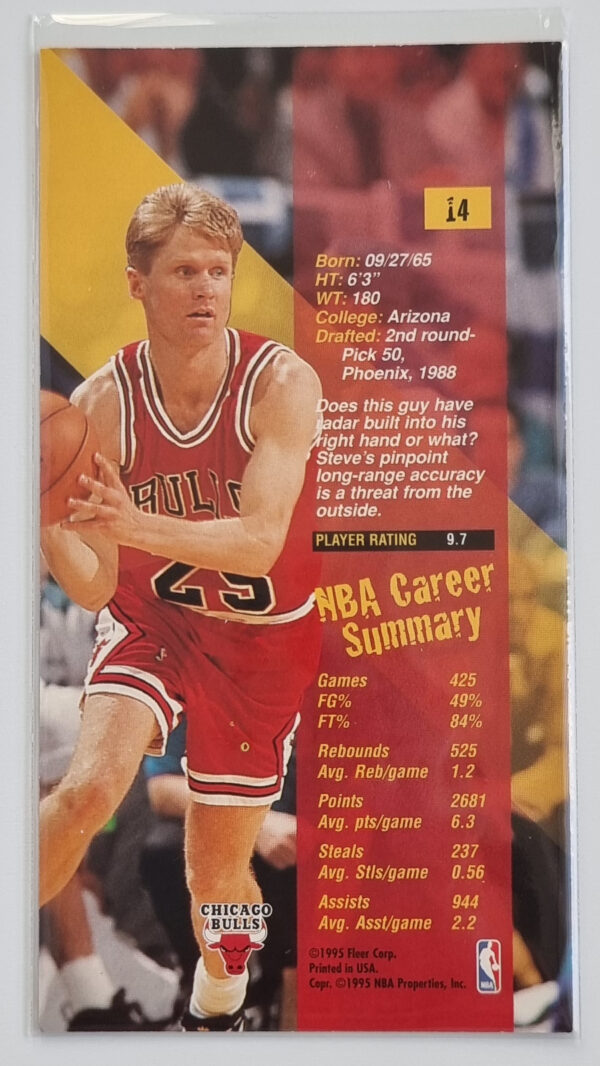 1995-96 Jam Session #14 Steve Kerr – Image 2