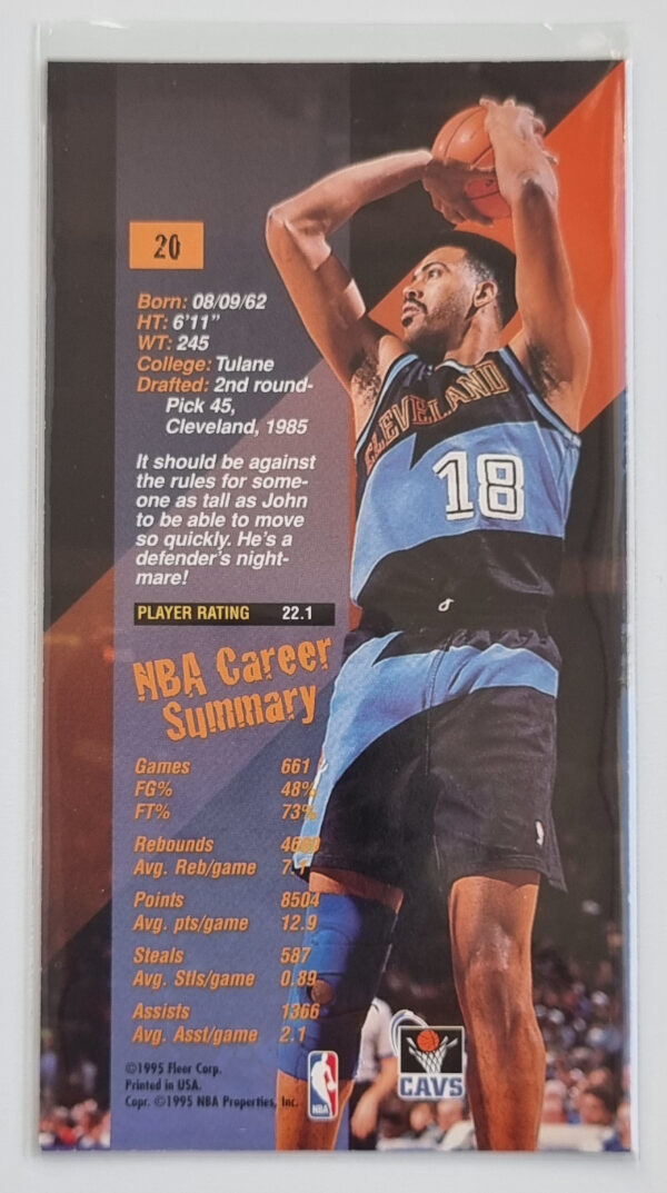 1995-96 Jam Session #20 John Williams – Image 2