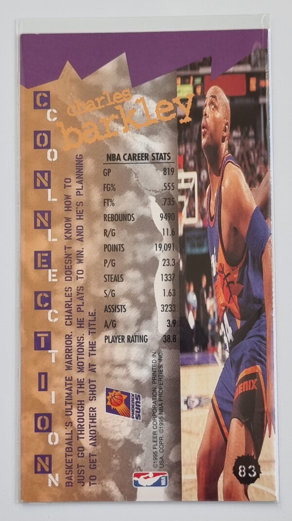 1995-96 Jam Session #83 Charles Barkley CC – Image 2