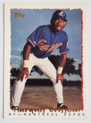 1995 Topps #315 Marquis Grissom