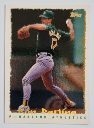 1995 Topps Cyberstats #14 Ron Darling