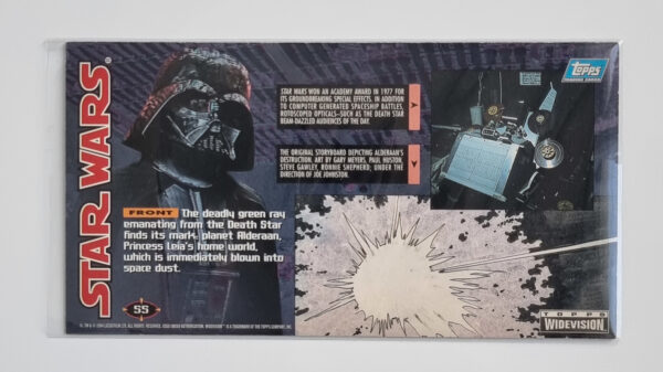 1995 Topps Widevision Star Wars #55 Alderaan – Image 2