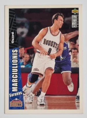 1996-97 Collector's Choice #235 Sarunas Marciulionis