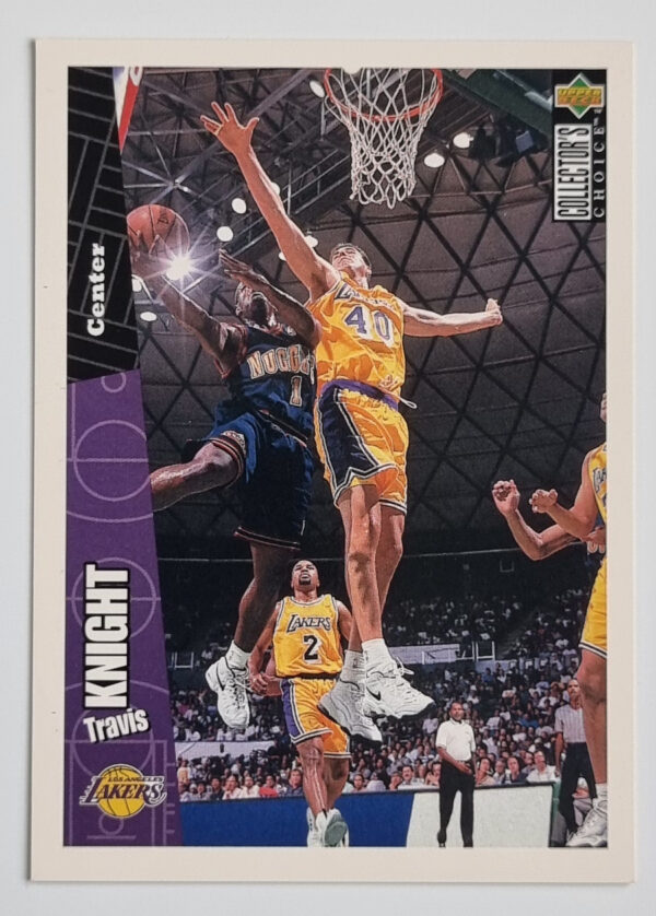 1996-97 Collector's Choice Los Angeles Lakers #LA6 Travis Knight