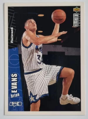 1996-97 Collector's Choice Orlando Magic Team Set #OR2 Brian Evans