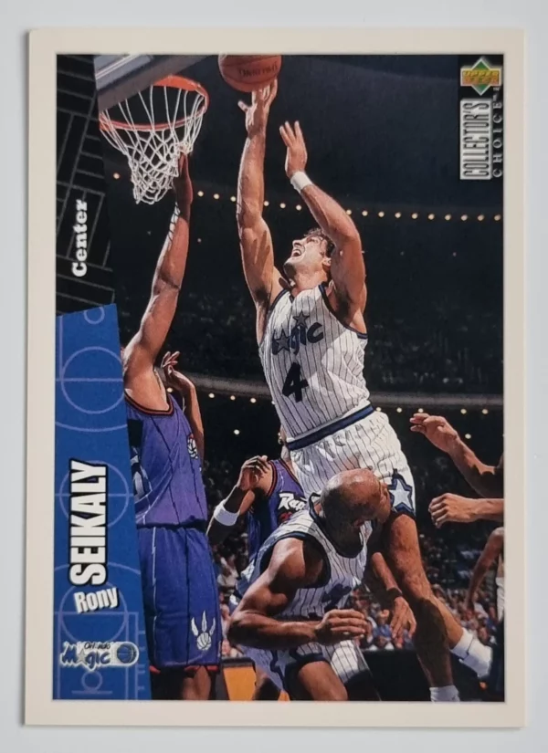 1996-97 Collector's Choice Orlando Magic Team Set #OR6 Rony Seikaly