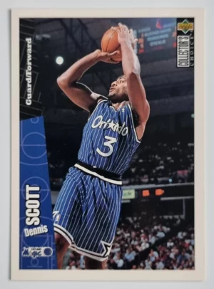 1996-97 Collector's Choice Orlando Magic Team Set #OR7 Dennis Scott