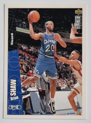 1996-97 Collector's Choice Orlando Magic Team Set #OR8 Brian Shaw