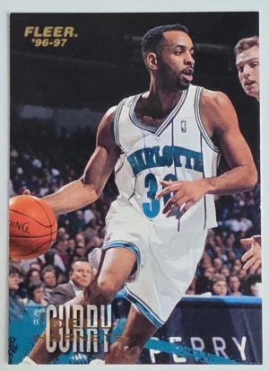 1996-97 Fleer European #10 Dell Curry