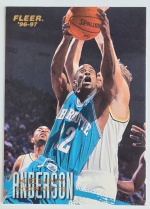 1996-97 Fleer European #9 Kenny Anderson