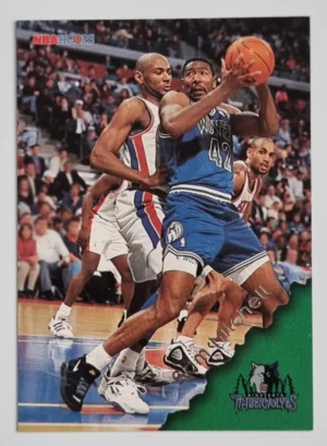 1996-97 Hoops Silver #95 Sam Mitchell