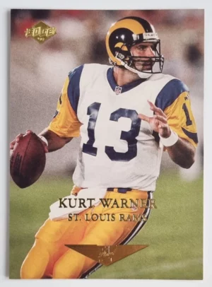 1999 Collector's Edge First Place #201PG Kurt Warner Promo Gold