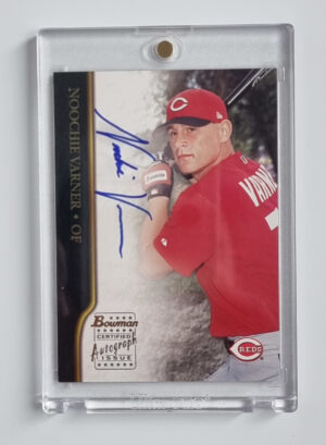 2002 Bowman Autographs #BANV Noochie Varner B
