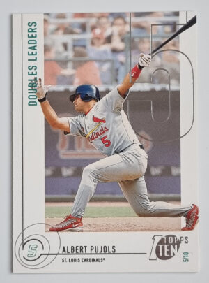 2002 Topps Ten #16 Albert Pujols 2B