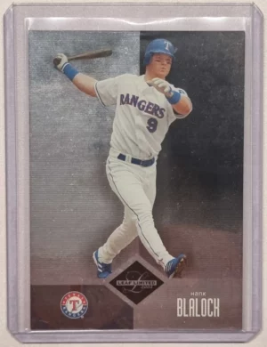 2004 Leaf Limited #40 Hank Blalock H
