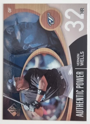 2007 SP Authentic Authentic Power #AP48 Vernon Wells