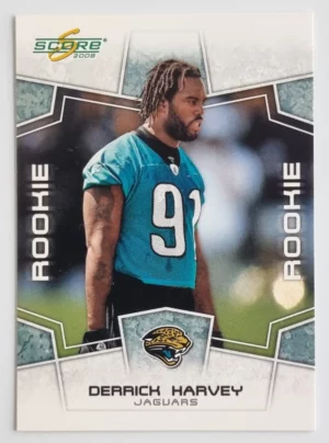 2008 Score #338 Derrick Harvey RC