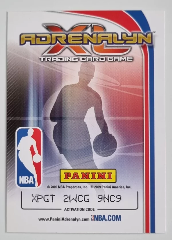 2009-10 Adrenalyn XL #134 Ryan Hollins – Image 2