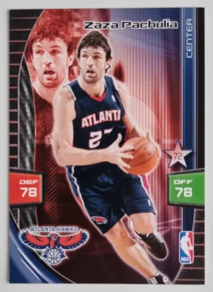 2009-10 Adrenalyn XL #217 Zaza Pachulia