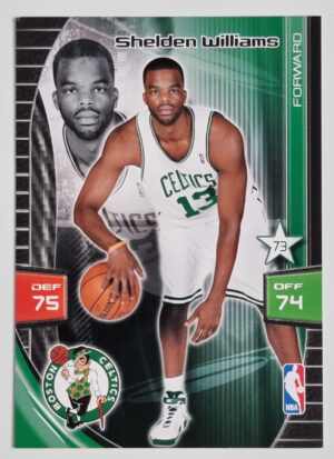 2009-10 Adrenalyn XL #290 Shelden Williams
