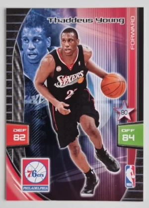 2009-10 Adrenalyn XL #299 Thaddeus Young