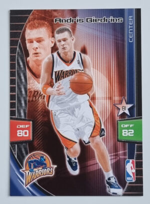 2009-10 Adrenalyn XL #33 Andris Biedrins