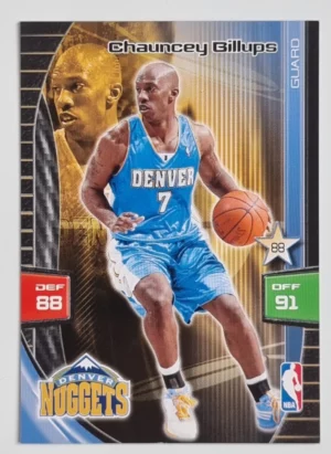 2009-10 Adrenalyn XL #34 Chauncey Billups
