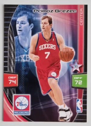 2009-10 Adrenalyn XL #45 Primoz Brezec